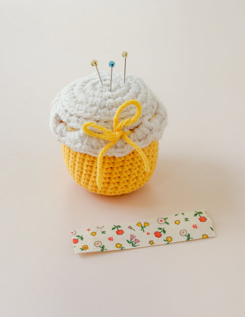 Handmade Jam Jar Pincushion