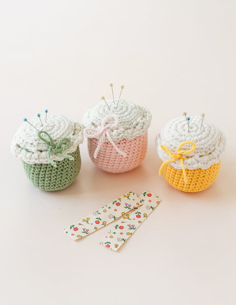 Handmade Jam Jar Pincushion