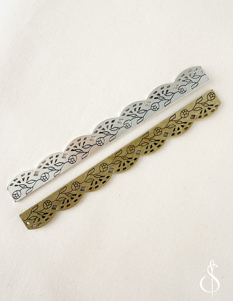 Metal Doily Ruler Set