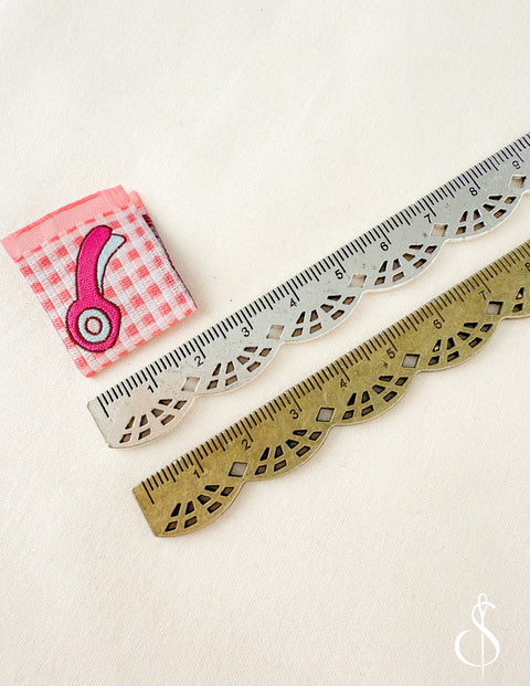 Metal Doily Ruler Set