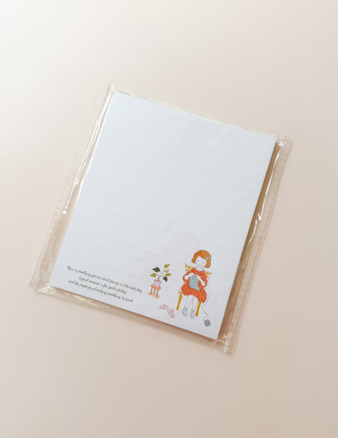 Knitting Day Notepad