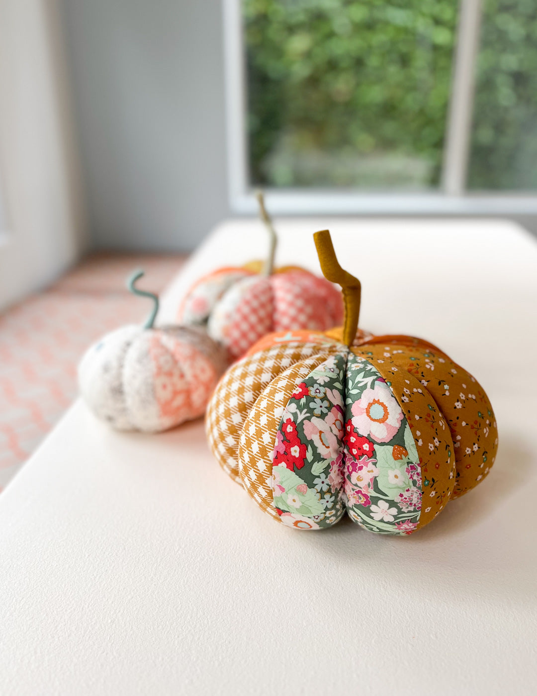Fabric Pumpkins PDF Download Pattern – Sewing Illustration