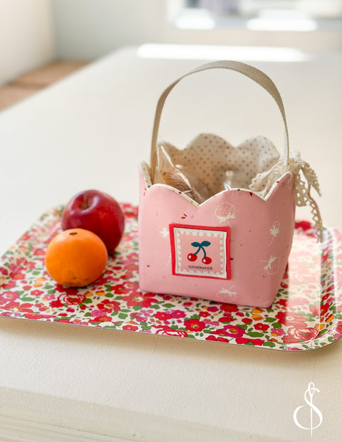 Scalloped Basket Trio PDF Download Pattern