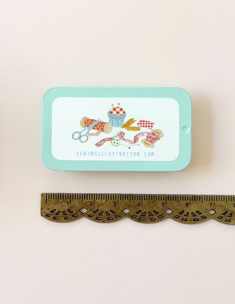Sweet Pins Tin | Glass head Pins