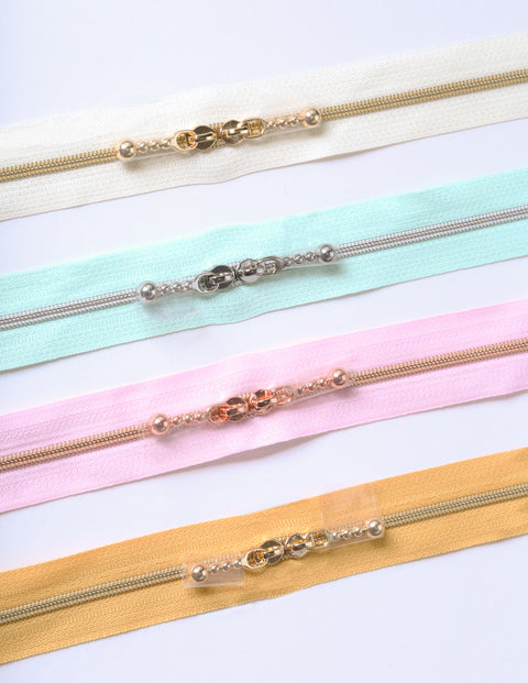 20'' Pastel Edit Zipper Set - 4pc