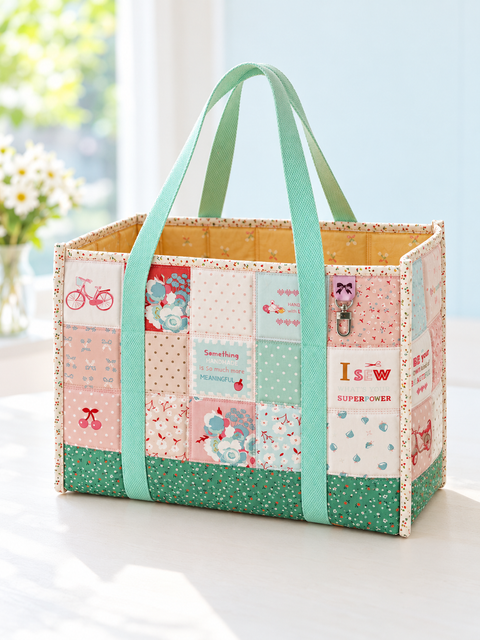 Sunday Market Tote PDF Download Pattern