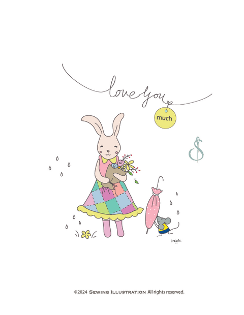 FREE Valentine Bunny PDF Pattern