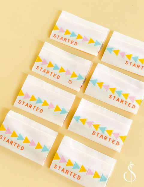 Started Woven Labels