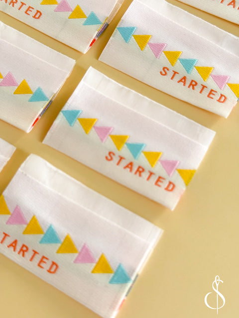 Started Woven Labels