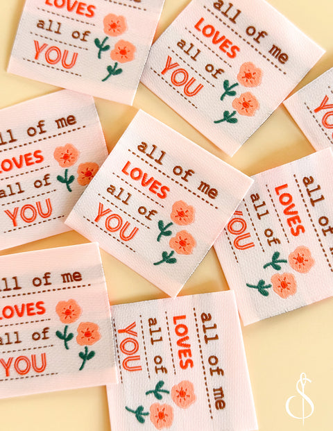 All of You Woven Labels