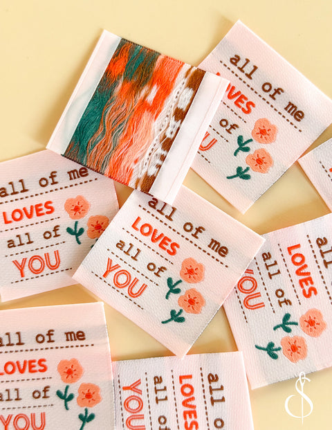 All of You Woven Labels