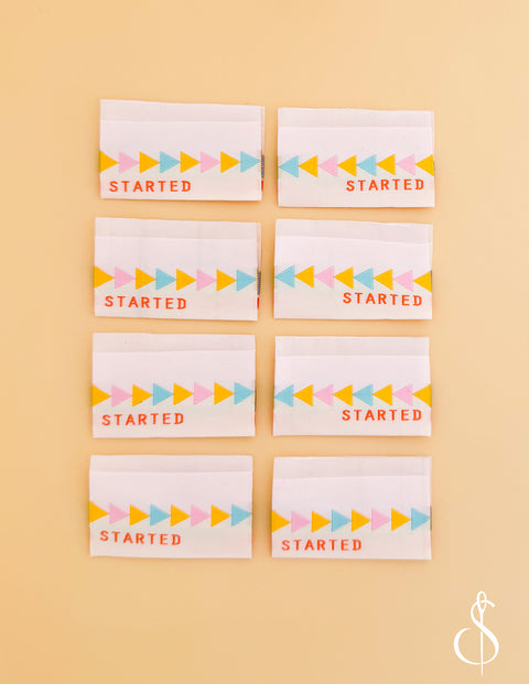 Started Woven Labels