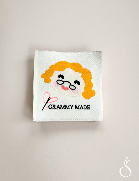 Grammy Made Woven Labels