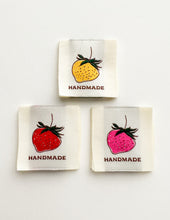 Load image into Gallery viewer, Strawberry Woven Labels
