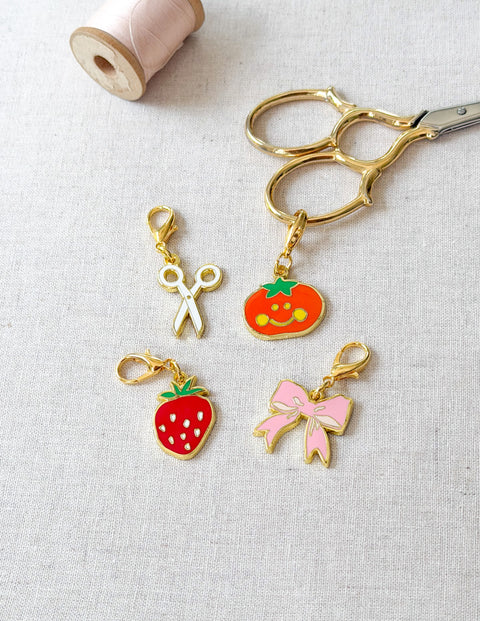 Pumpkin Zipper Charm