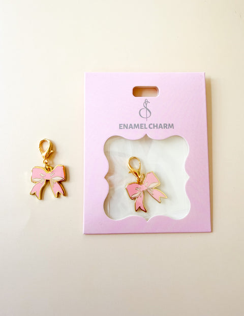 Ribbon Zipper Charm