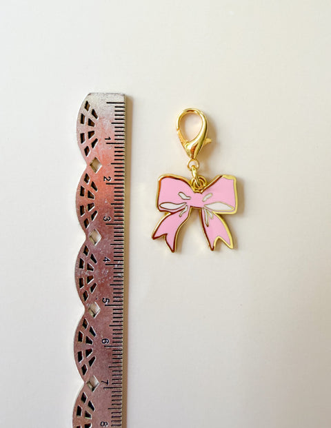 Ribbon Zipper Charm