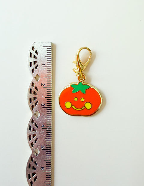 Pumpkin Zipper Charm