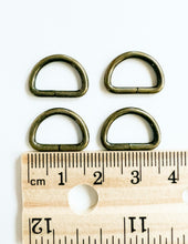 Load image into Gallery viewer, 1/2&#39;&#39;(16mm) D-ring (4-pcs)
