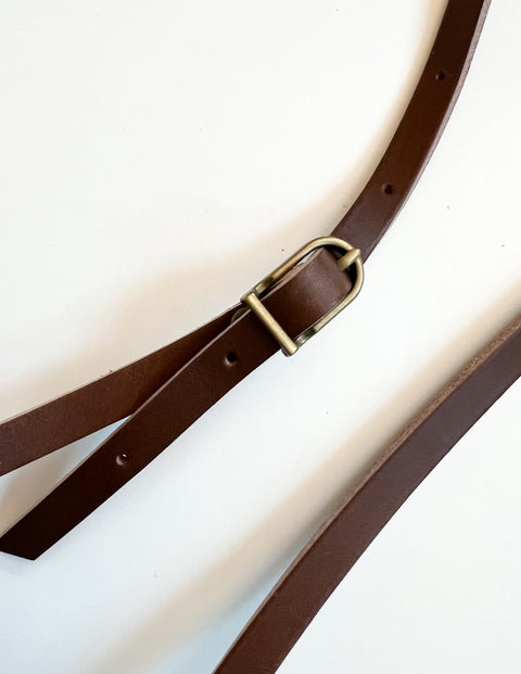Leather Crossbag strap