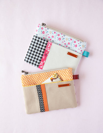 Claire Zip Pouch PDF Download Pattern – Sewing Illustration