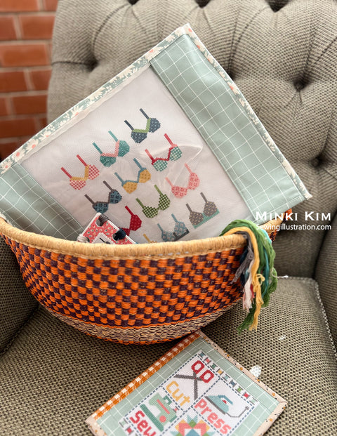 Clearly Perfect Project Bag PDF Download Pattern