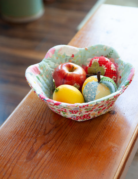 Floral Bowl and Easter Basket PDF Download Pattern