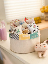 Load image into Gallery viewer, Scrappy Fabric Baskets PDF Download Pattern
