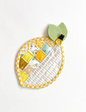 Load image into Gallery viewer, Apple Pear Lemon Peach Coasters PDF Download Pattern
