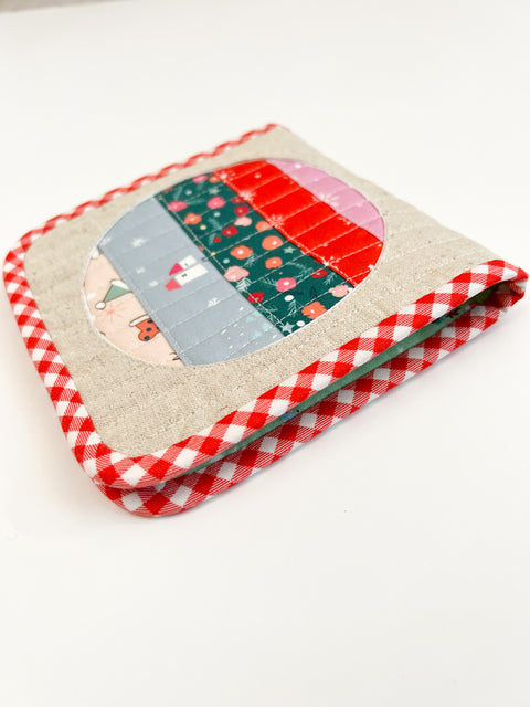 Cable Pouch + Christmas Coaster PDF Download Pattern