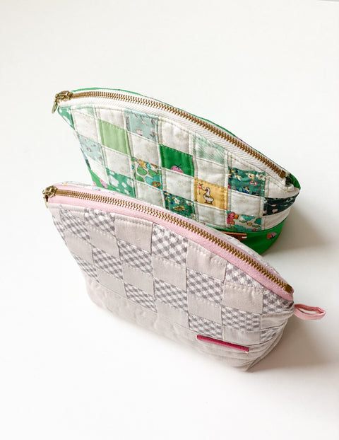 Curved Patch Pouches PDF Download Pattern