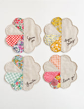 Load image into Gallery viewer, Fleur Coasters PDF Download Pattern
