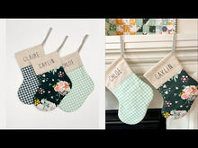 Load and play video in Gallery viewer, Christmas Stocking PDF pattern
