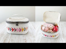 Load and play video in Gallery viewer, Flying Geese Basket Trio PDF Download Pattern
