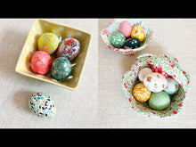 Load and play video in Gallery viewer, Fabric Easter Eggs PDF Download Pattern
