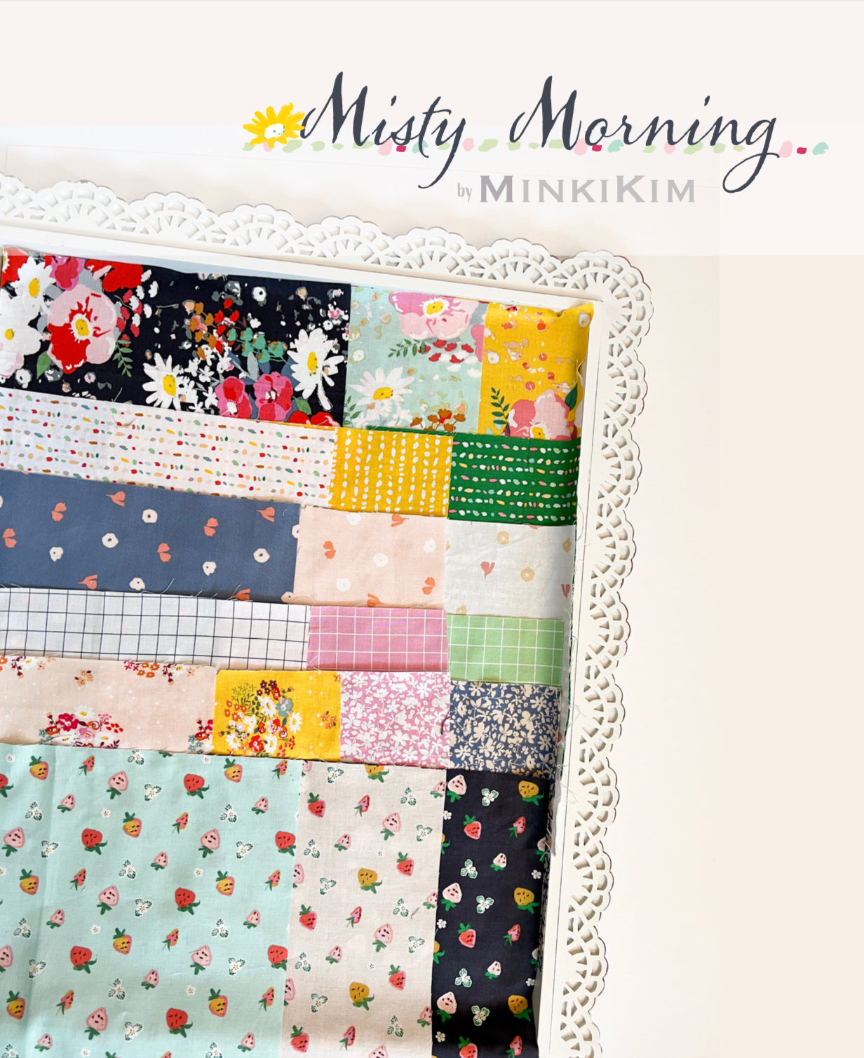 Misty Morning Fat Quarter Bundle from Minki Kim for 2024 Riley Blake Designs