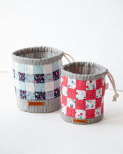 Load image into Gallery viewer, Checkered String Bag PDF Download Pattern
