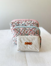 Load image into Gallery viewer, Quilted Wide Open Pouch Trio PDF Download Pattern

