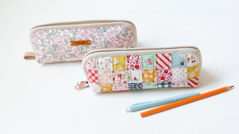 Trixie Pencil Case PDF Download Pattern – Sewing Illustration